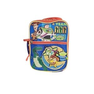 Disney Pixar Toy Story Insulated Lunch Bag Woody Buzz Lightyear Blue
